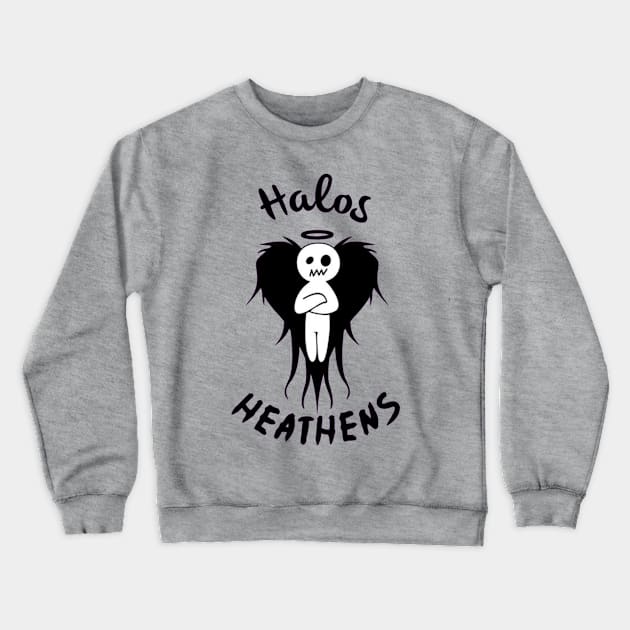 Halos & Heathens Logo Crewneck Sweatshirt by DAPFpod